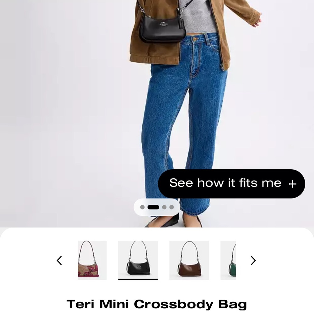Coach mini Terri bag leather - Picture 3 of 4
